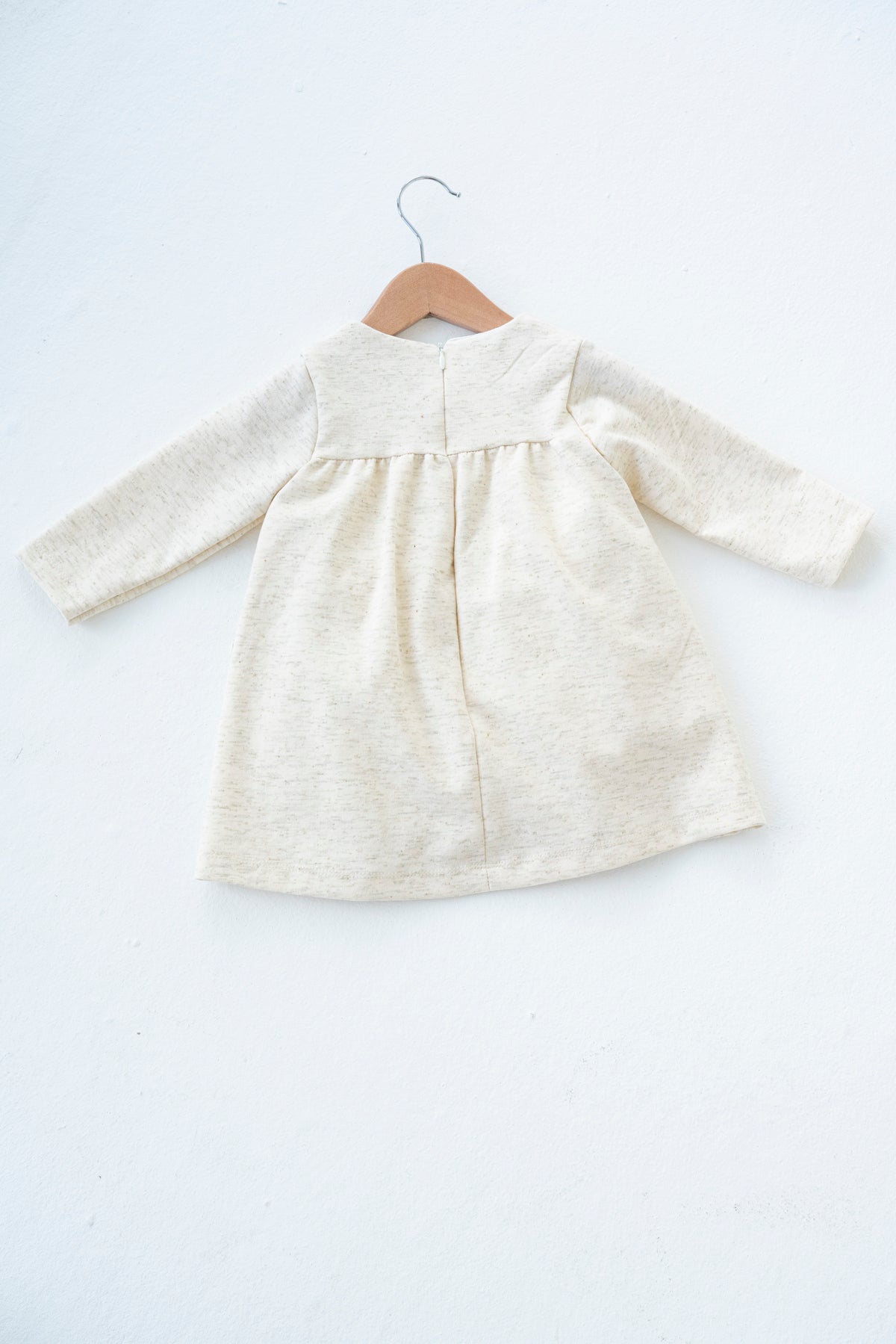 Cream Lace Bow Dress