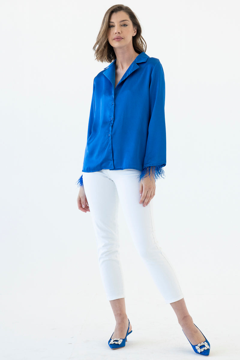 Feather Blouse