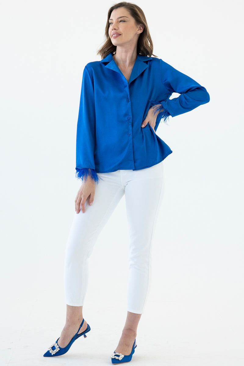 Feather Blouse