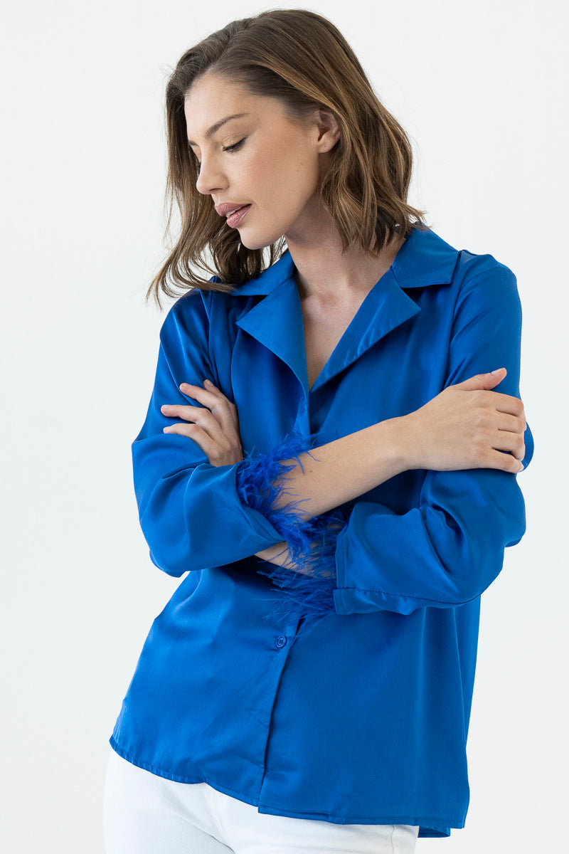 Feather Blouse