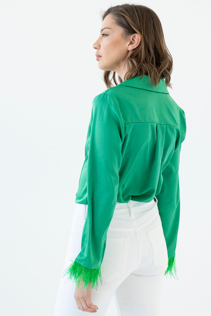 Feather Blouse