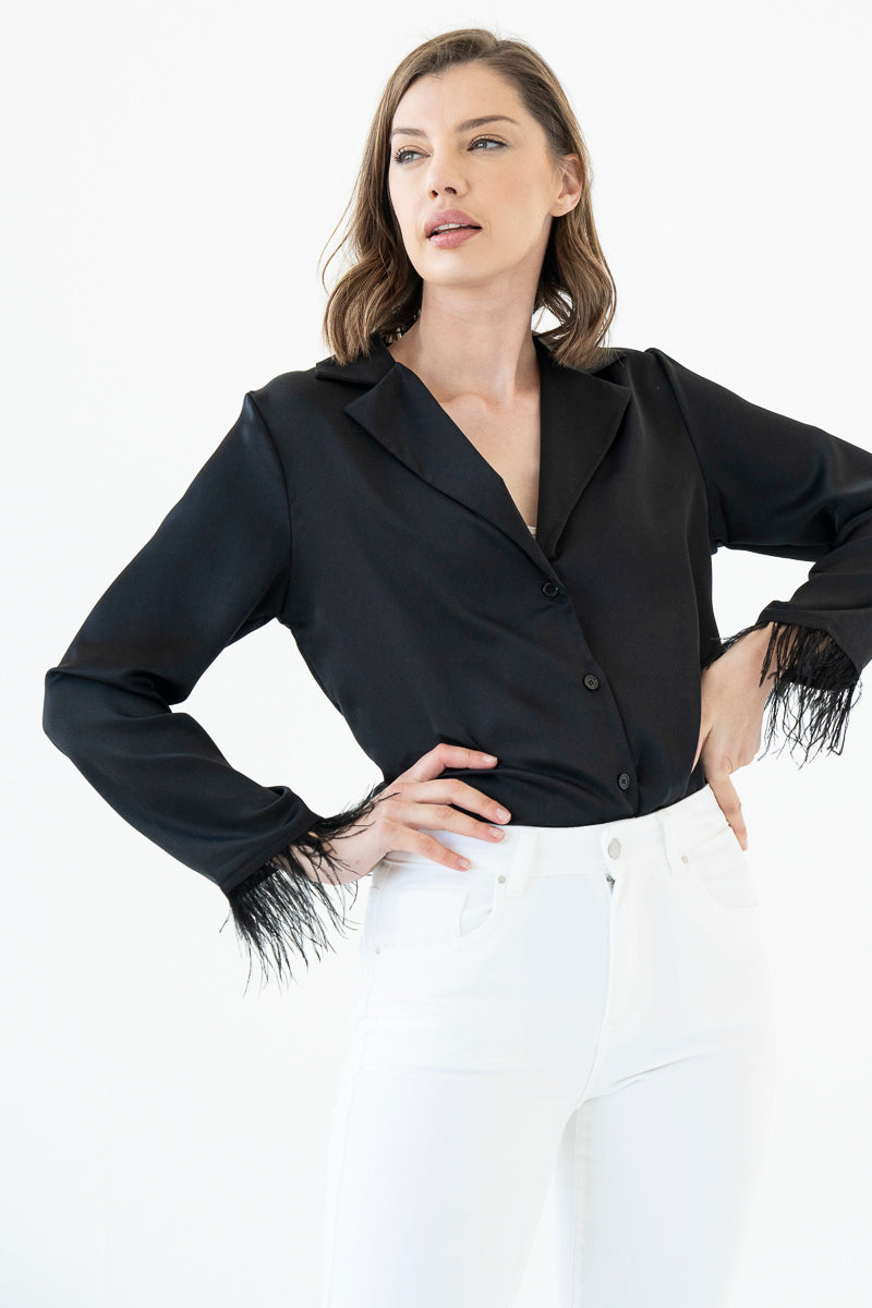Feather Blouse