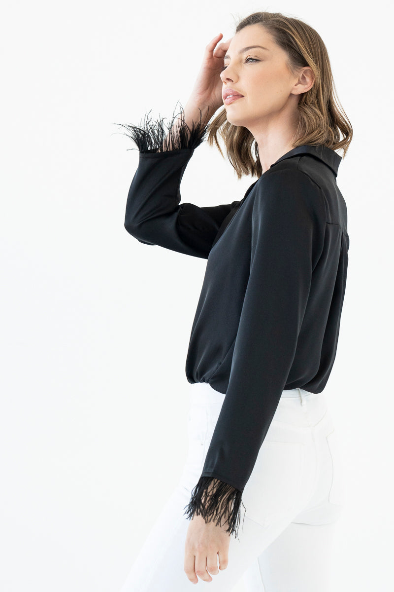 Feather Blouse