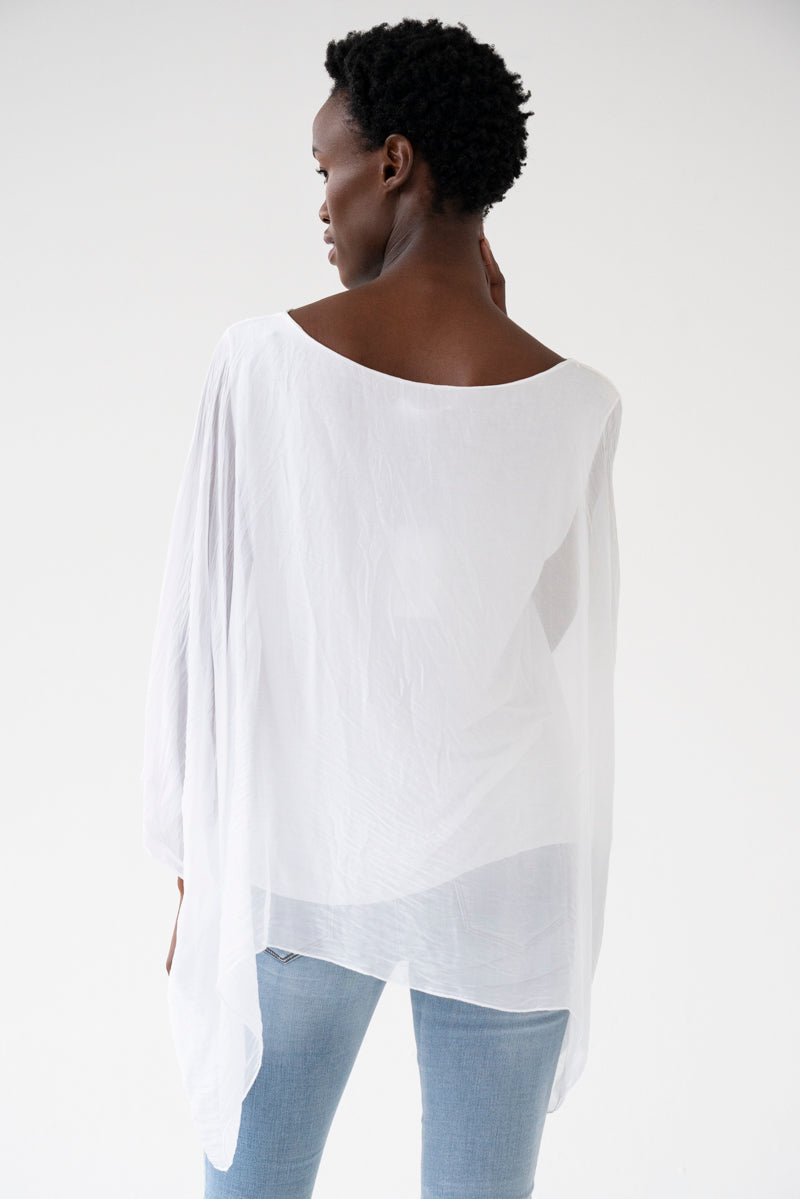 Silk Poncho