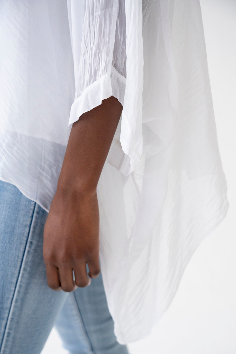 Silk Poncho