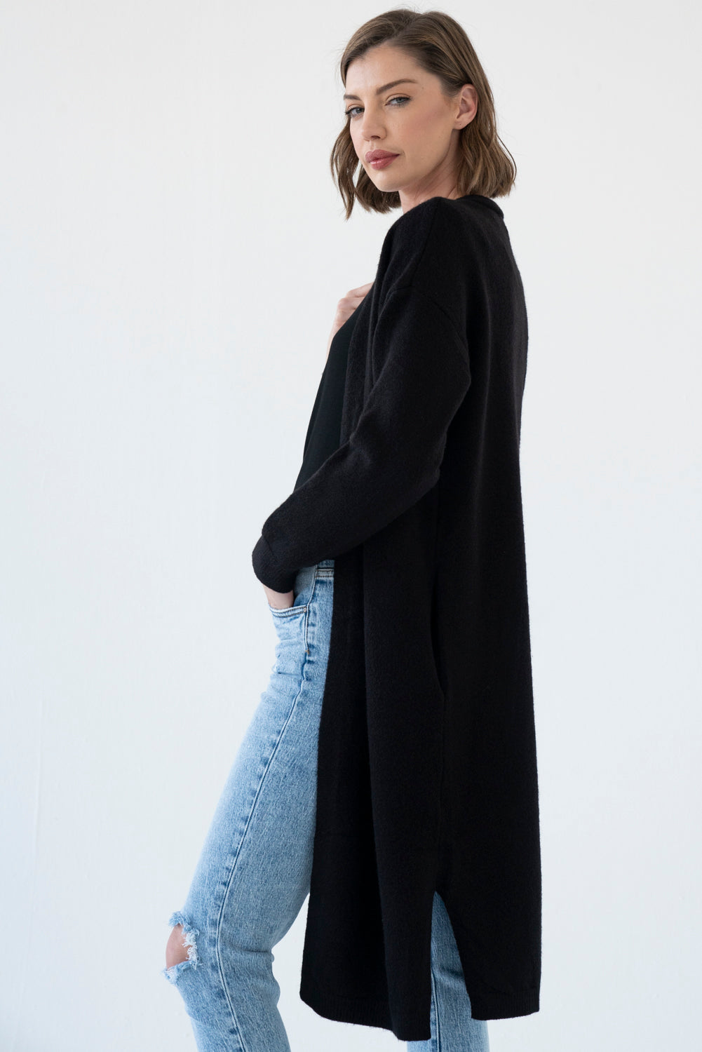 Black Anne Cardigan
