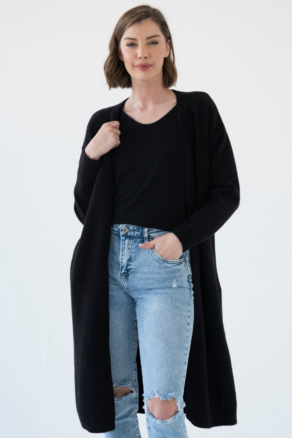 Black Anne Cardigan