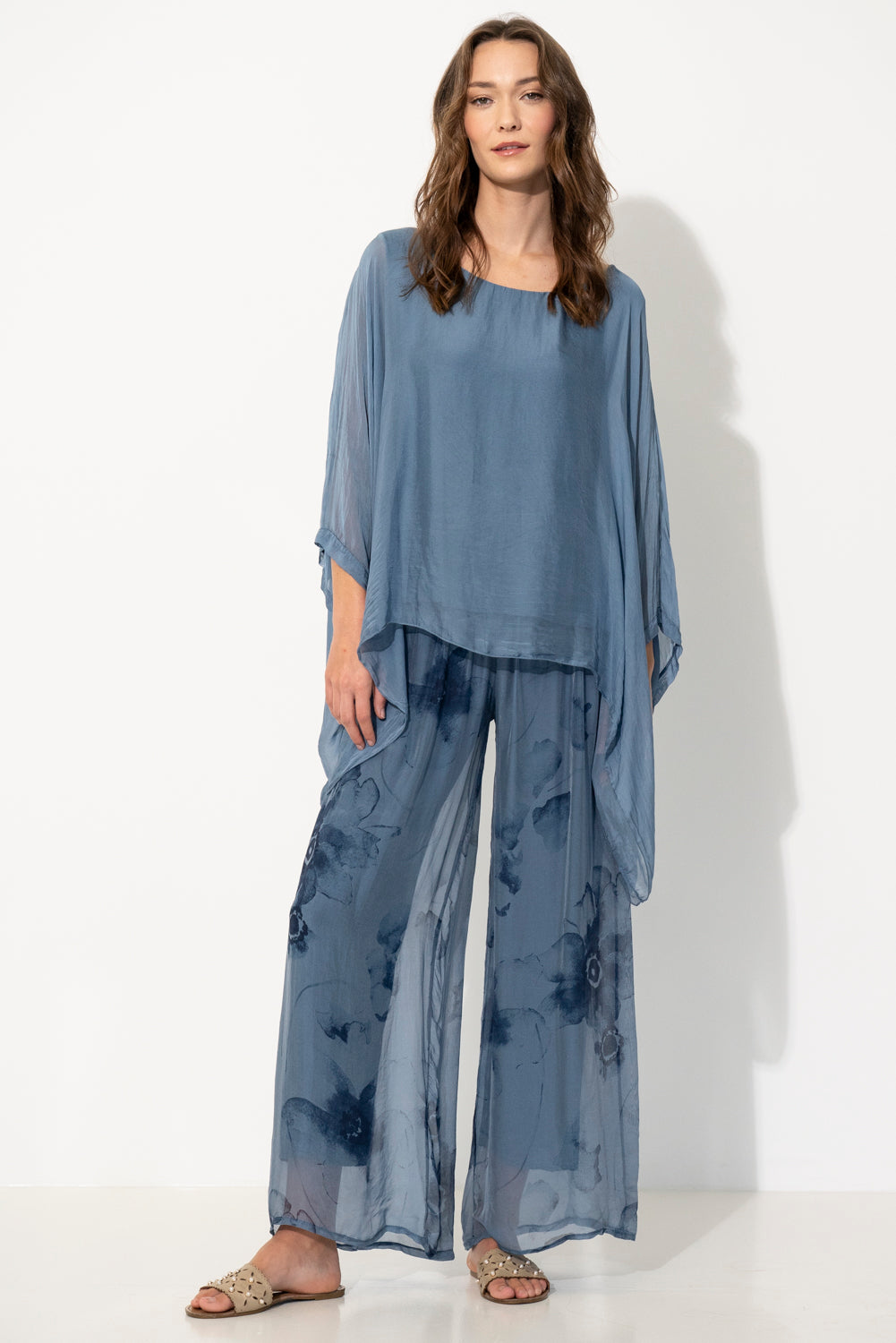 Silk Poncho