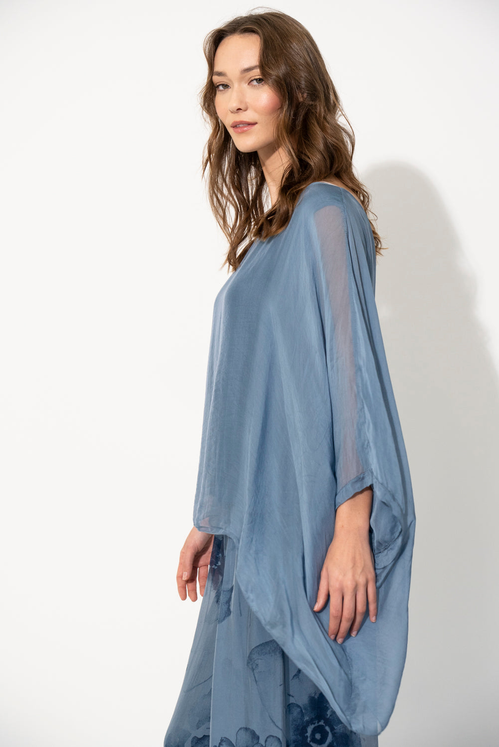 Silk Poncho
