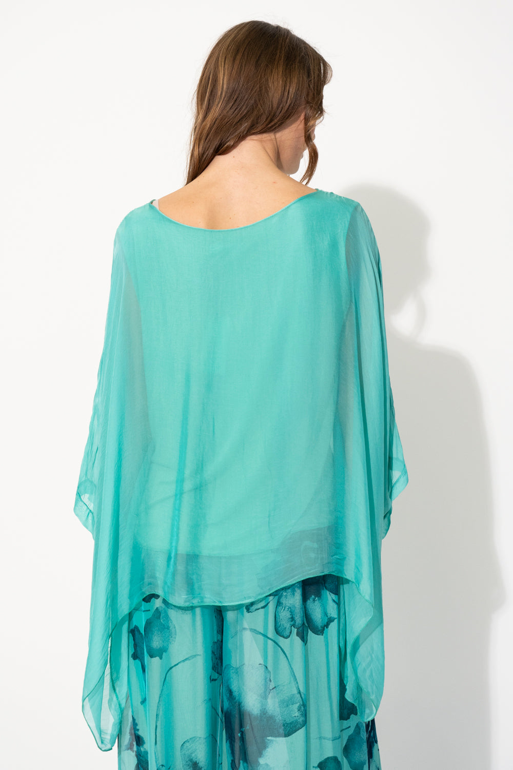 Silk Poncho