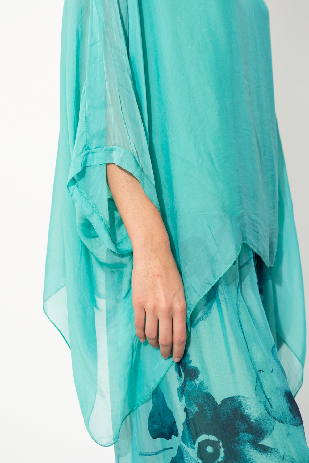 Silk Poncho