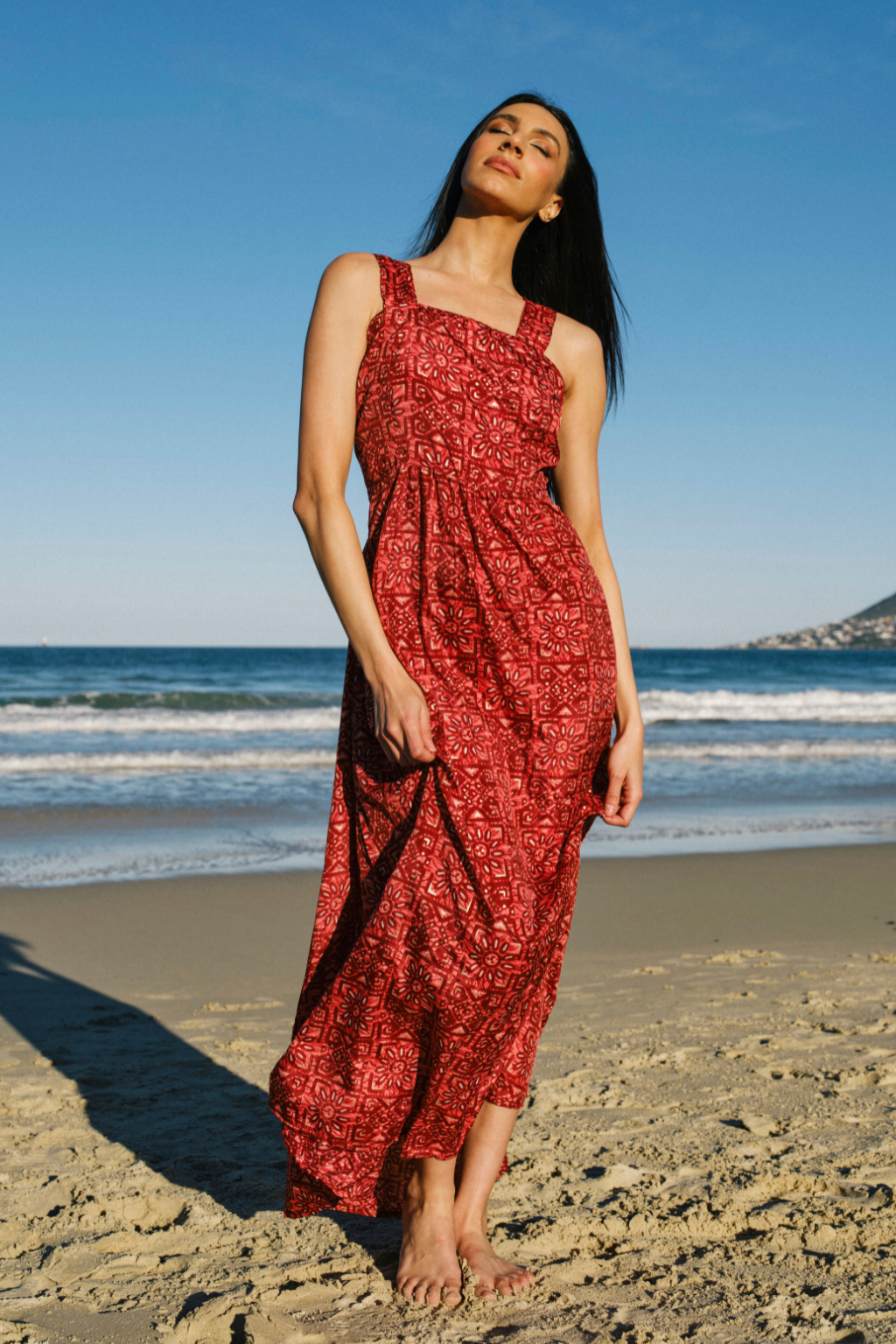 Red Celia Dress