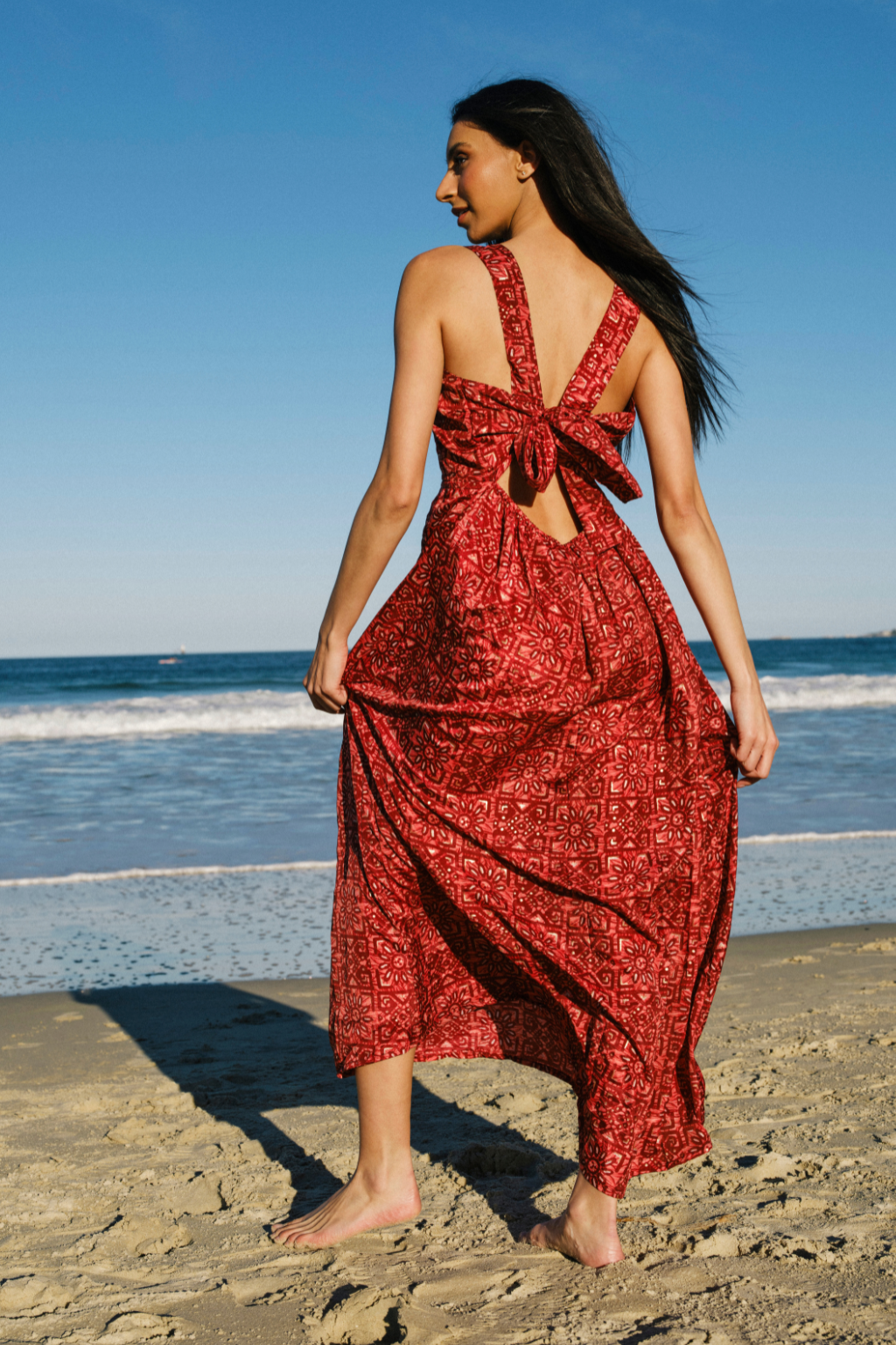 Red Celia Dress