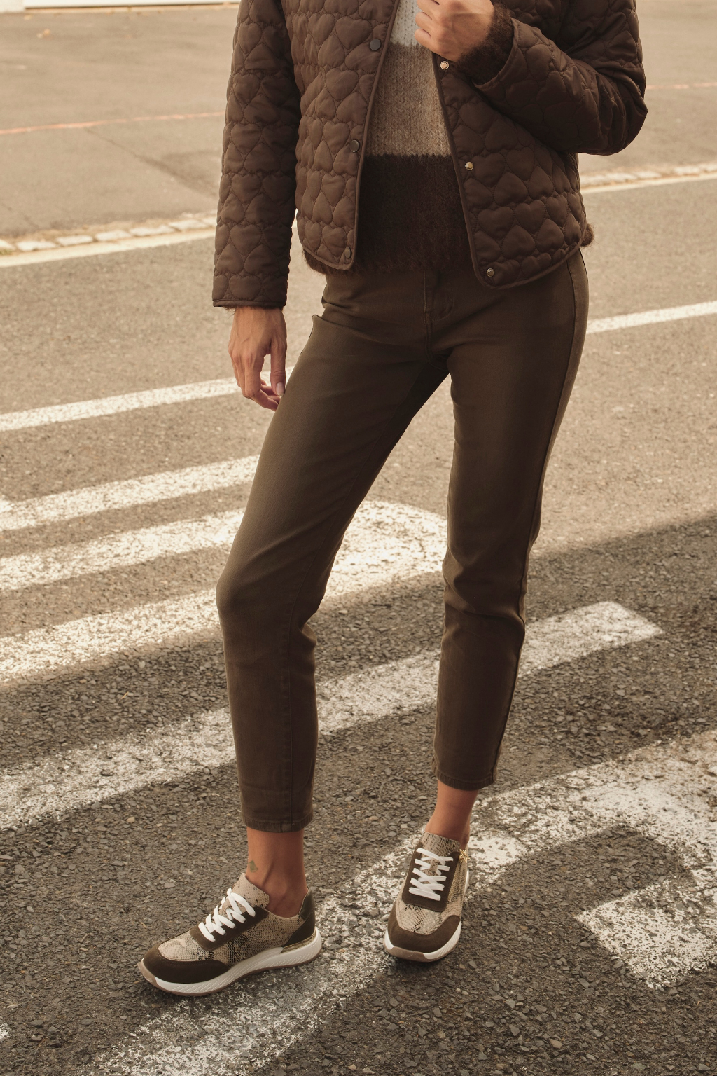 Olive Winter Jean