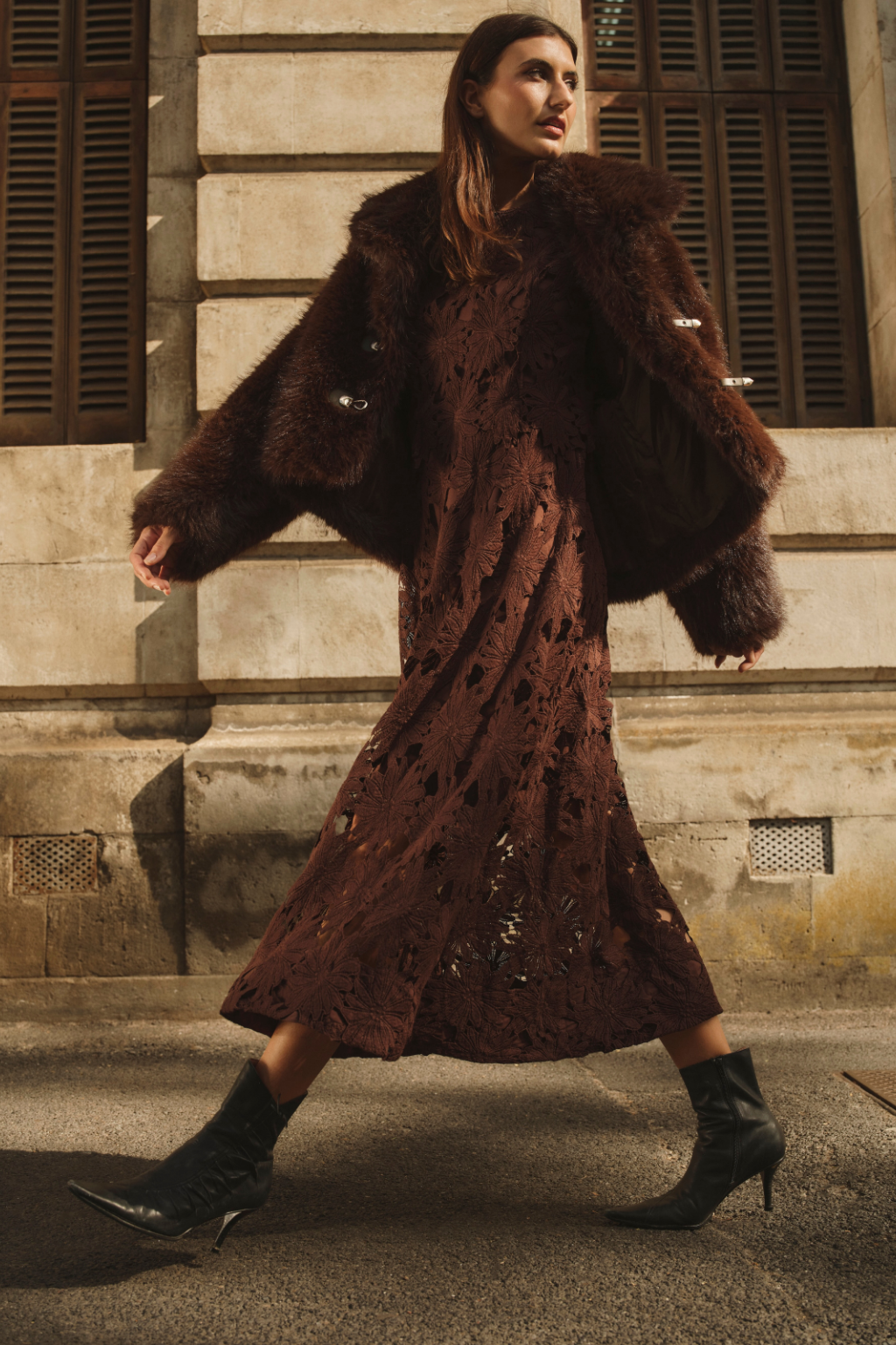 Chocolate Zora Dress