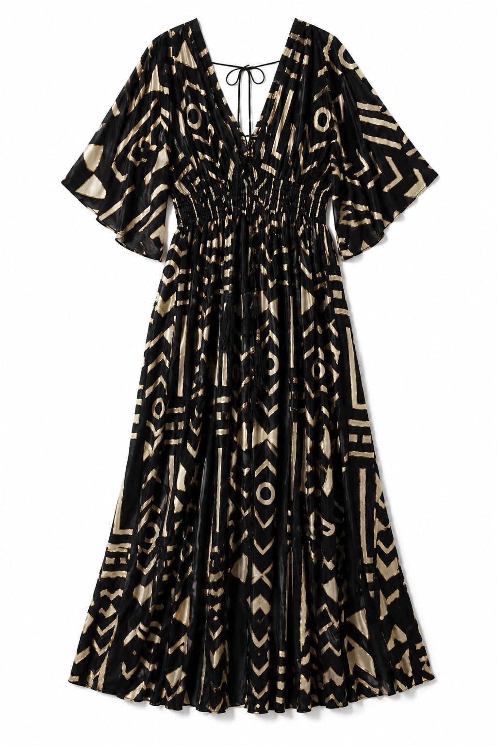 Black Geometric Dress