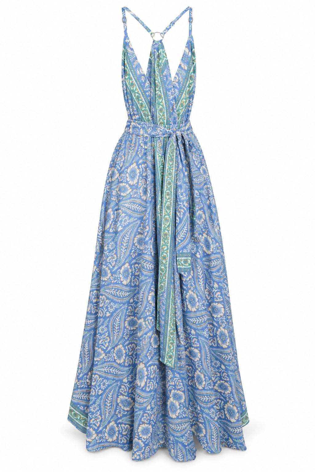 Blue Green Janna Dress