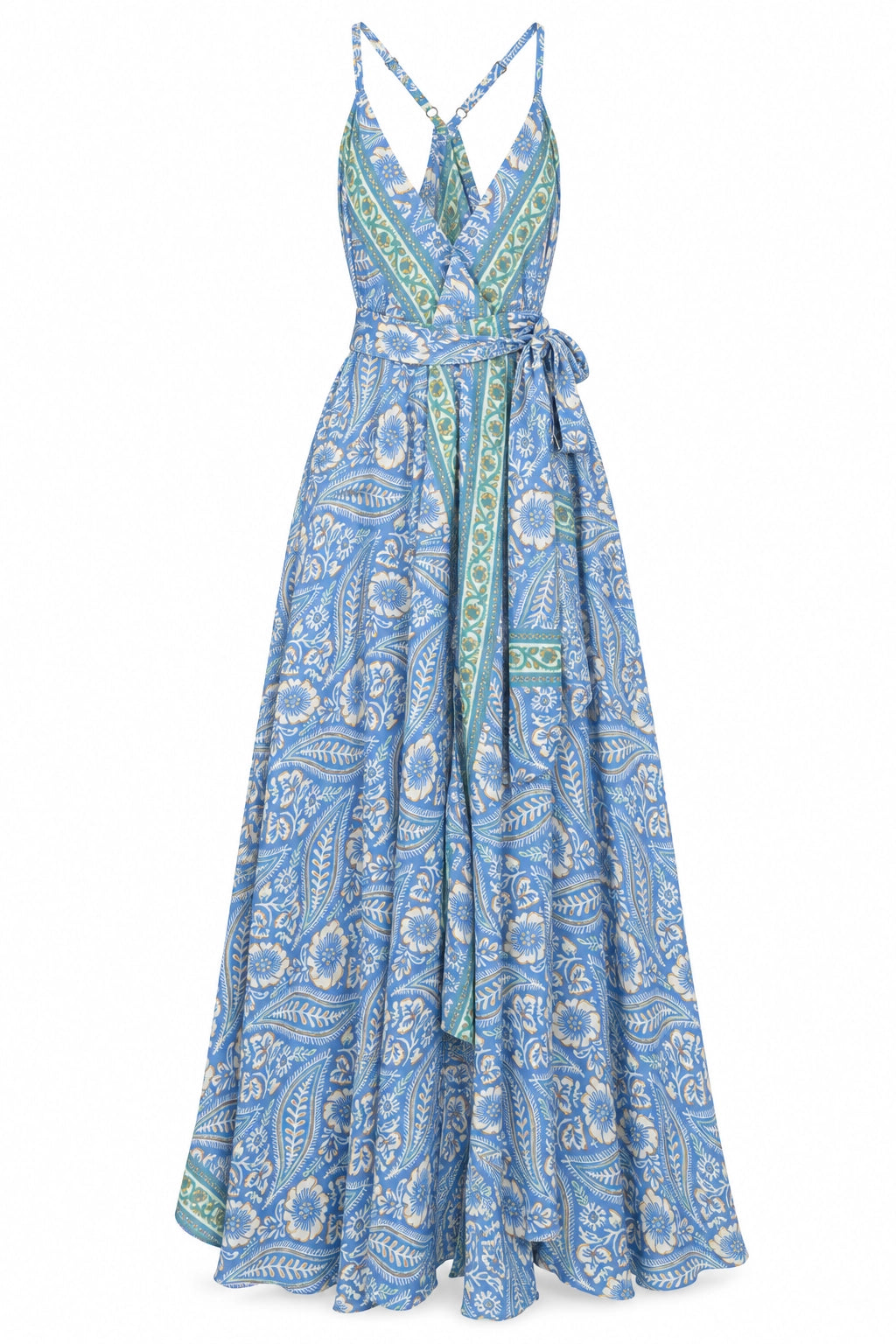 Blue Green Janna Dress