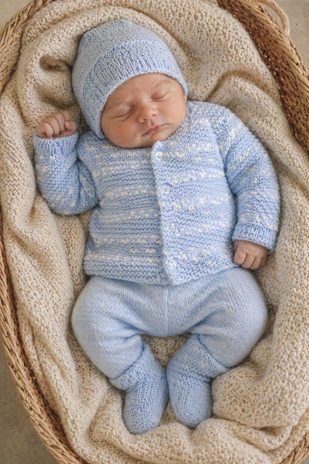 Blue Peter Knit Set Newborn