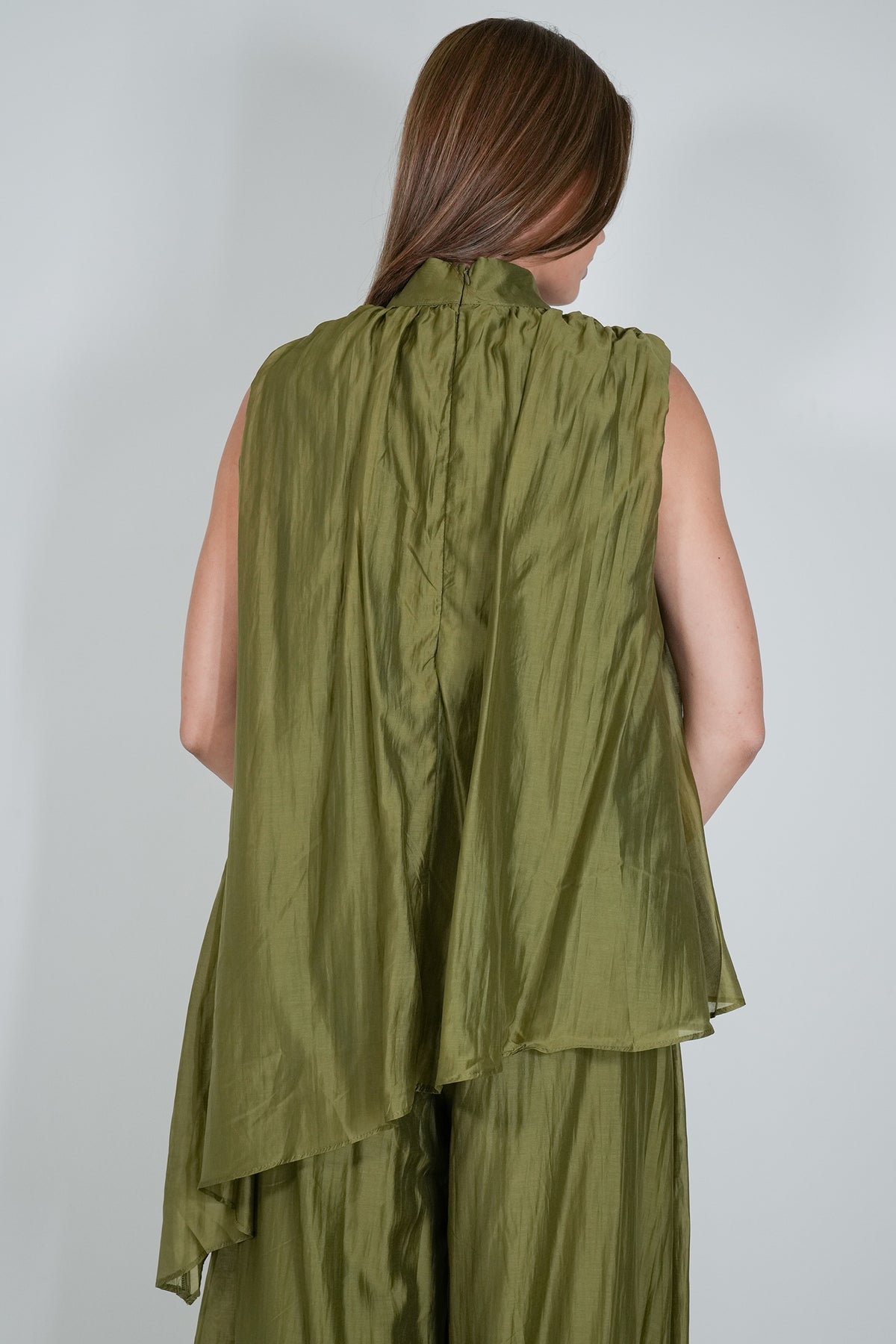 Chartreuse Ariel Blouse