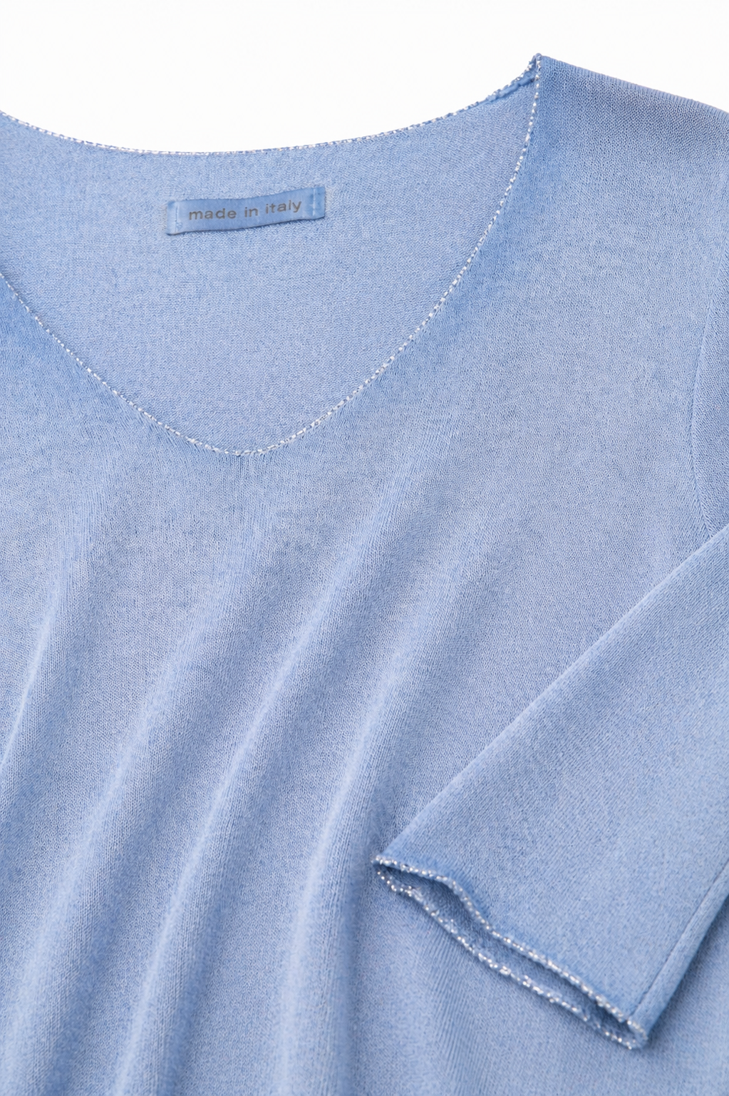 Blue Basic Knit