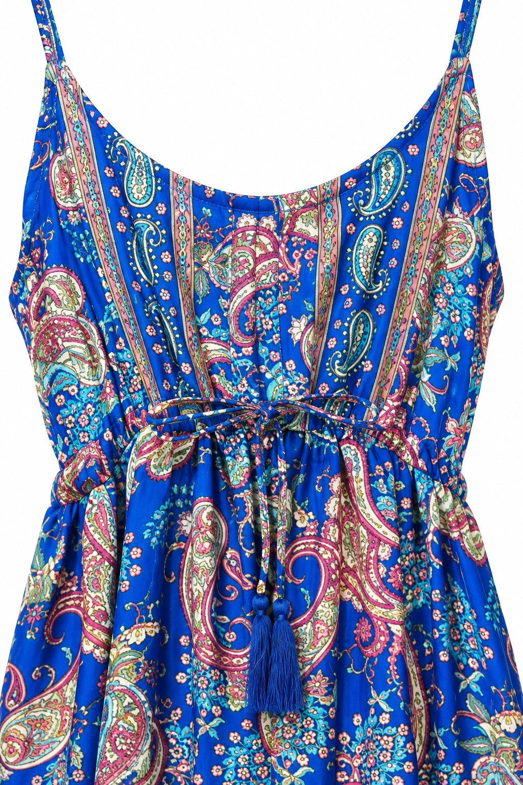 Cobalt Colourful Paisley Dress