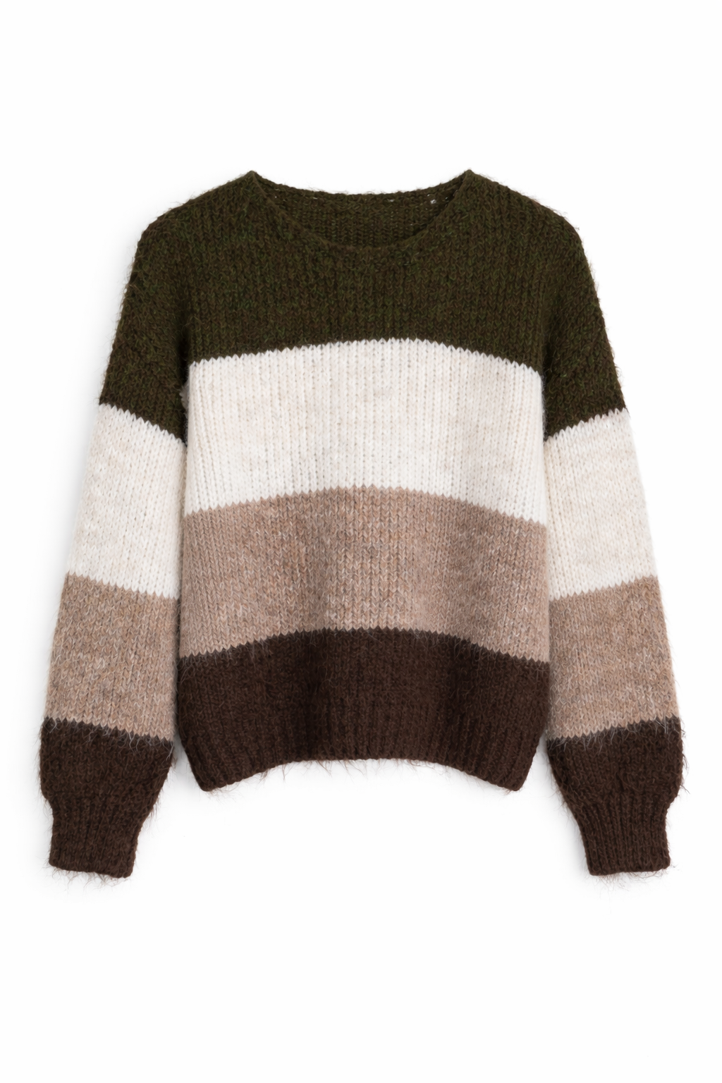 Chocolate Striped Ella Jumper