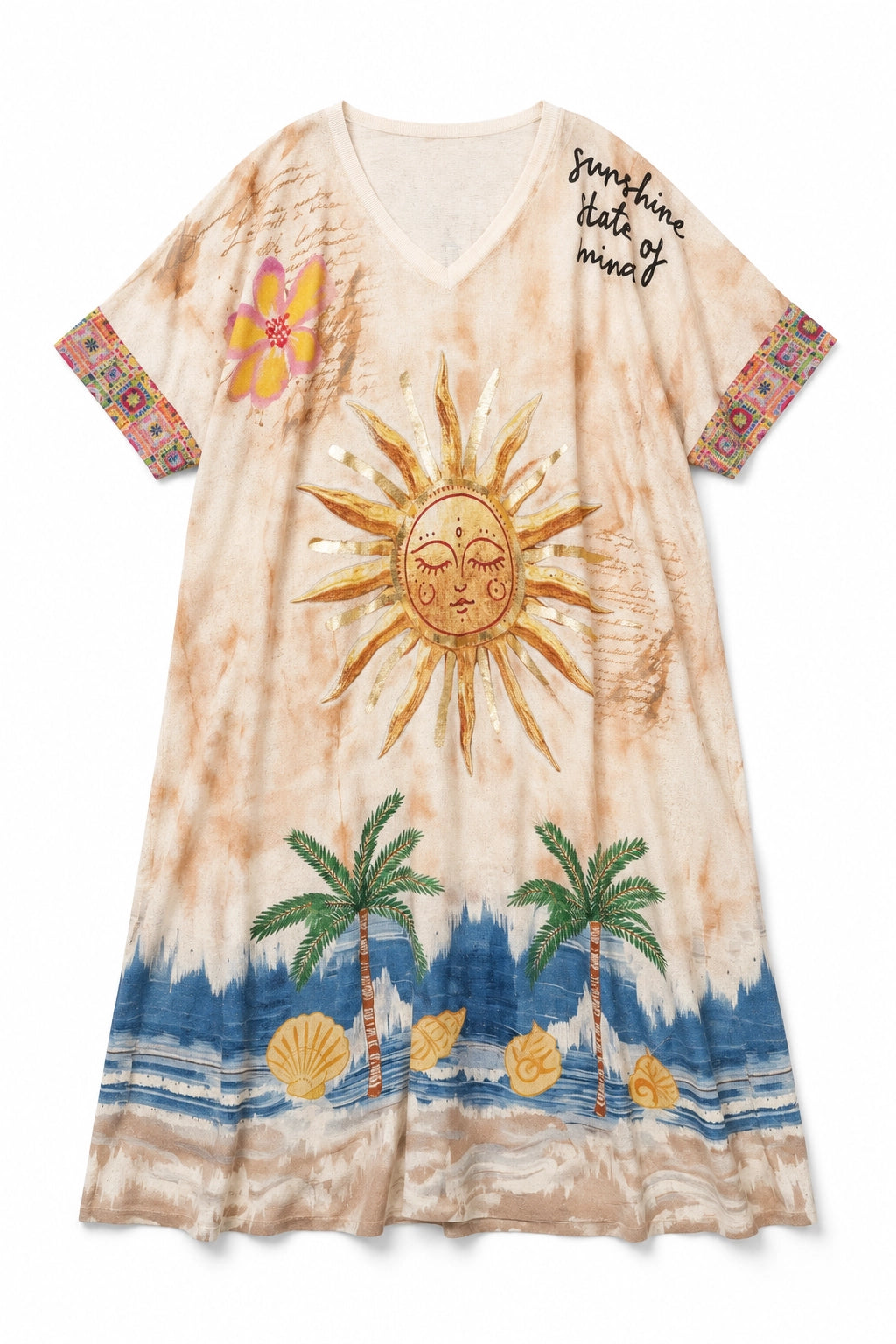 Gold Soleil Dress