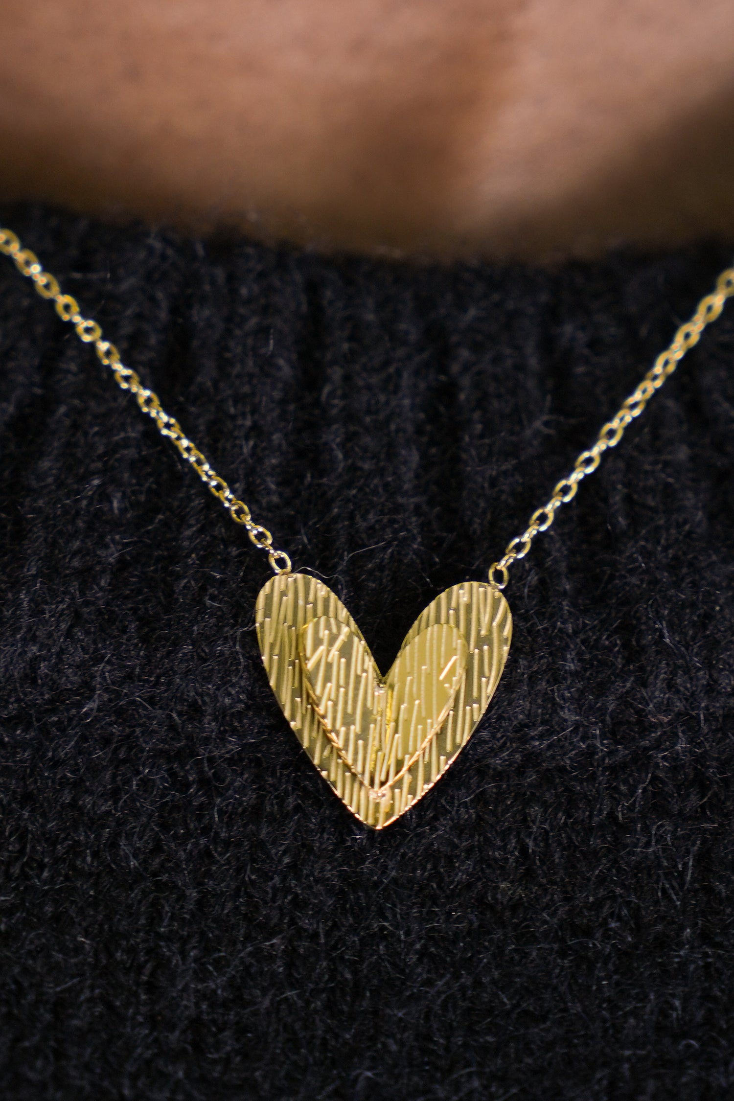 Double Heart Necklace