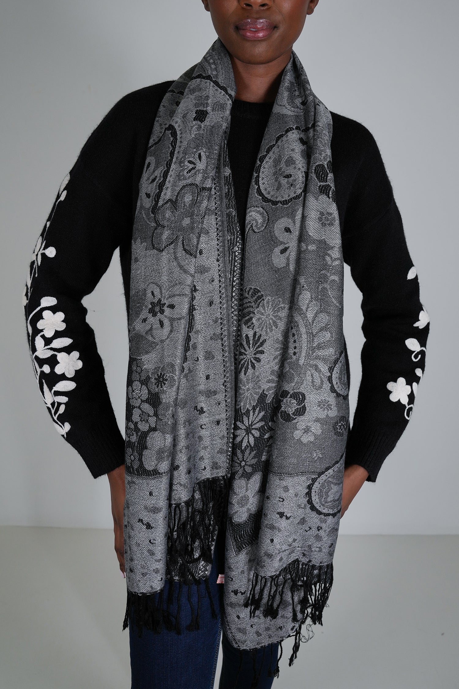 Black Azra Scarf
