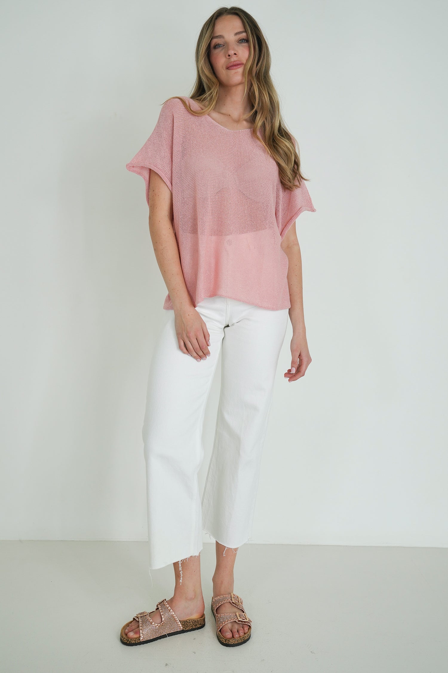 Salmon Basic Knit