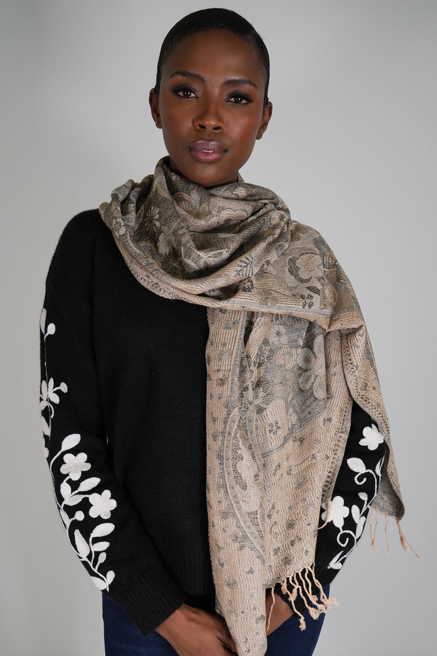 Gold Azra Scarf