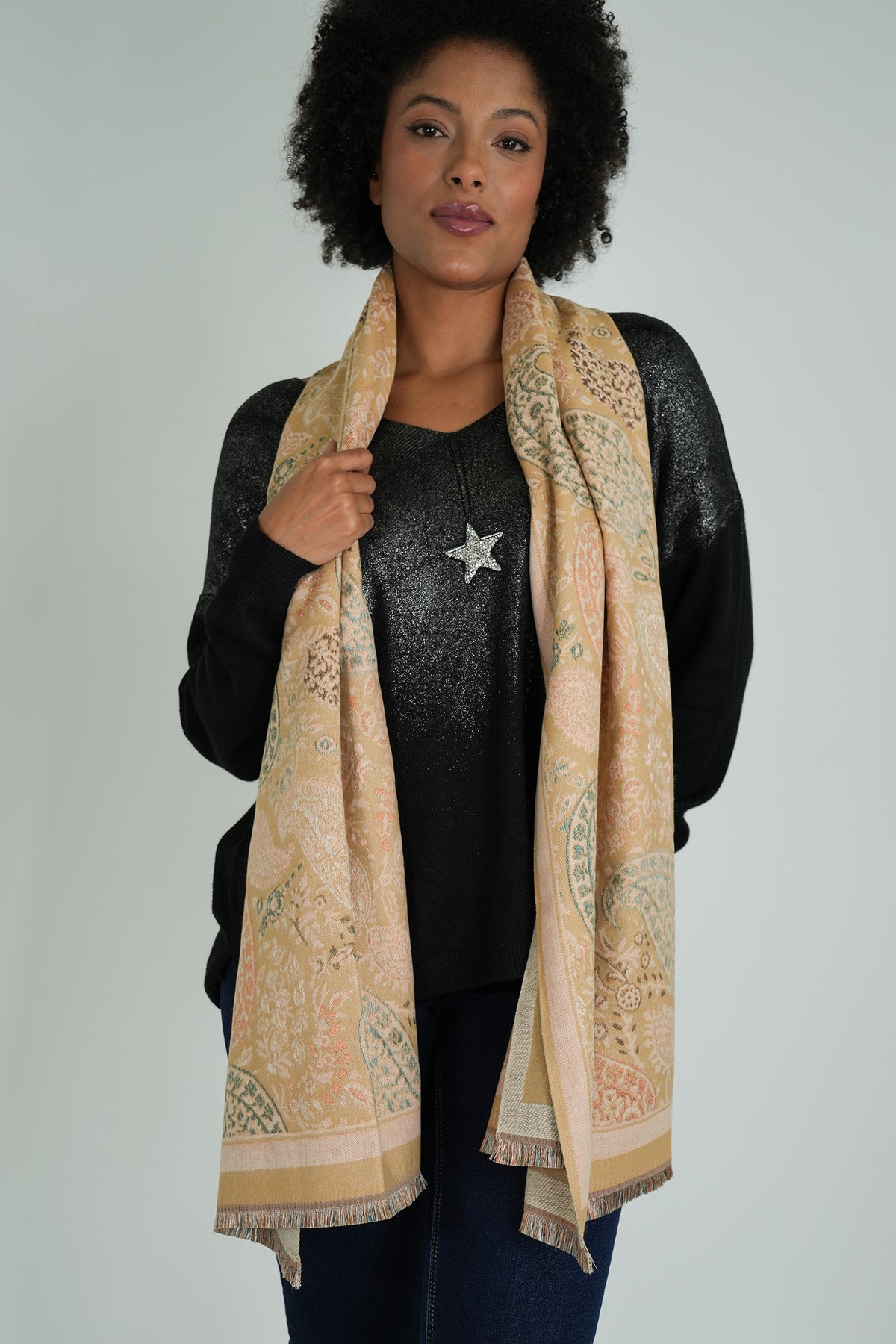 Cream Shakira Scarf