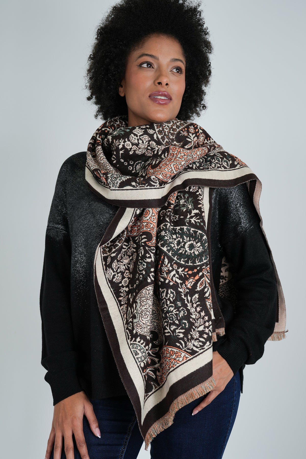Chocolate Shakira Scarf