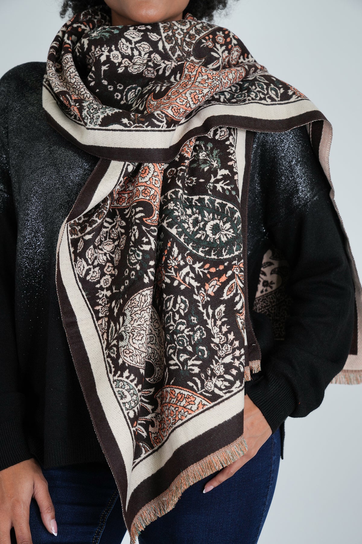 Chocolate Shakira Scarf