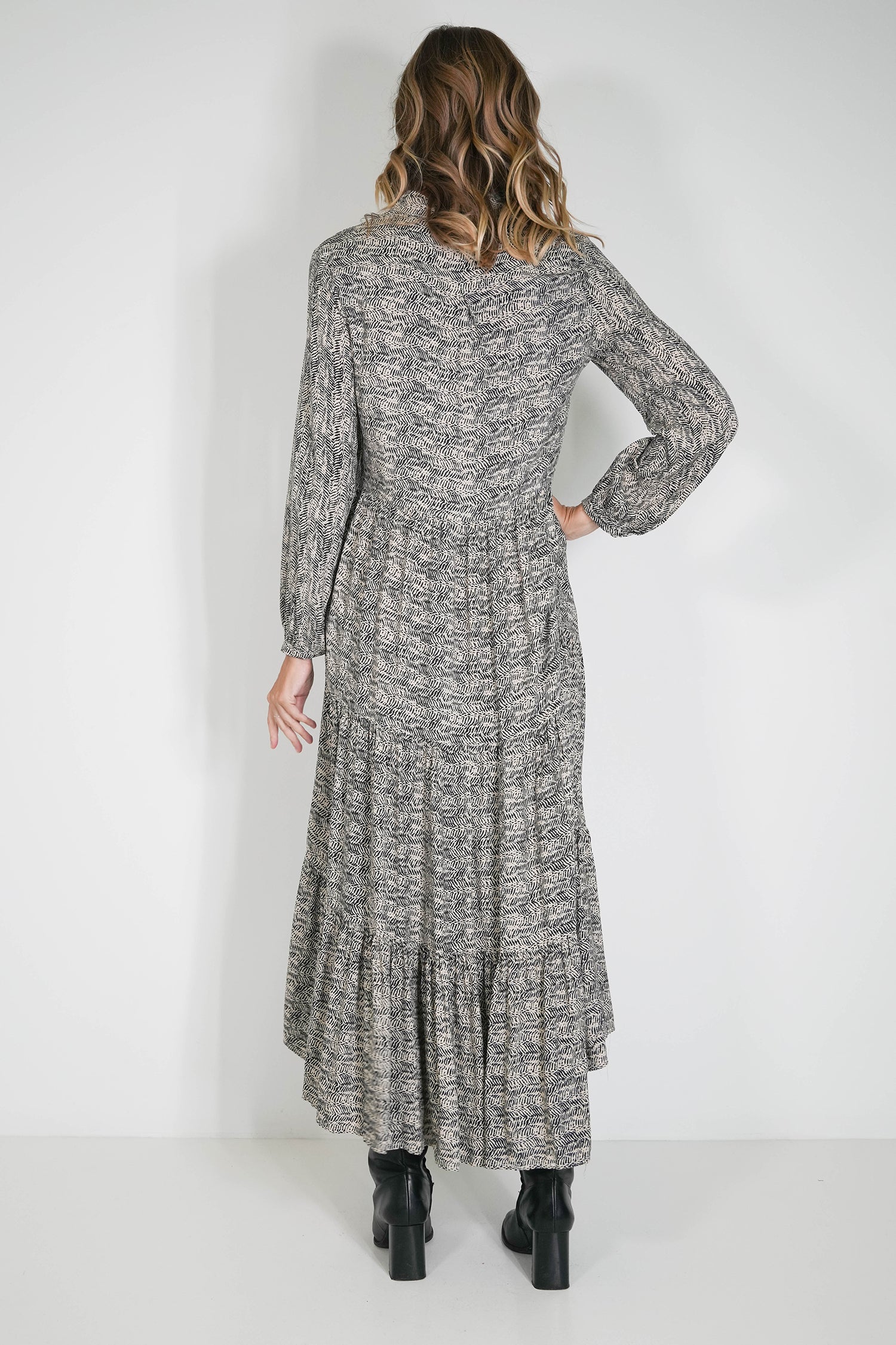 Black Nerina Maxi Dress