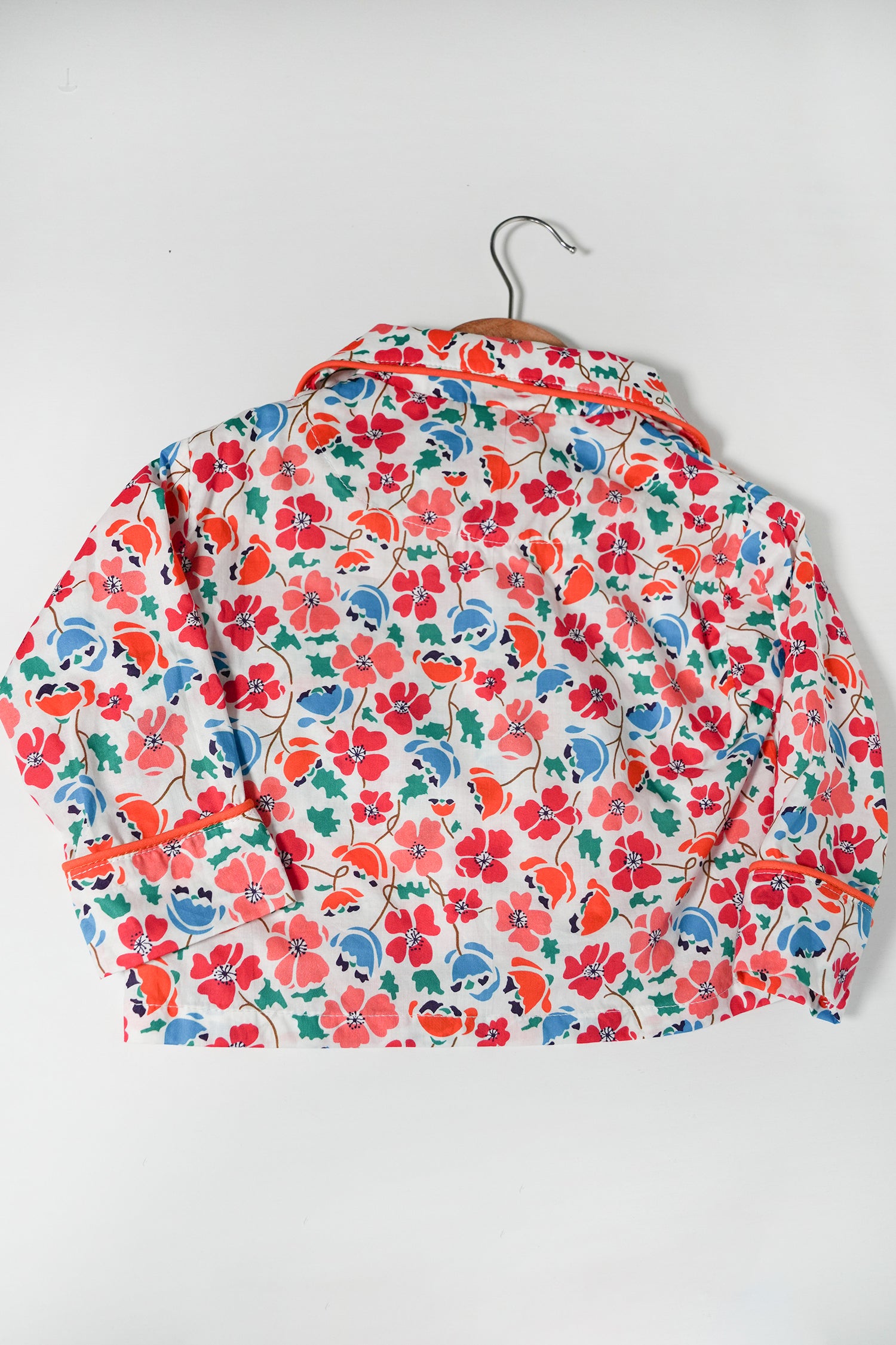 Orange Liberty Girls Pajamas