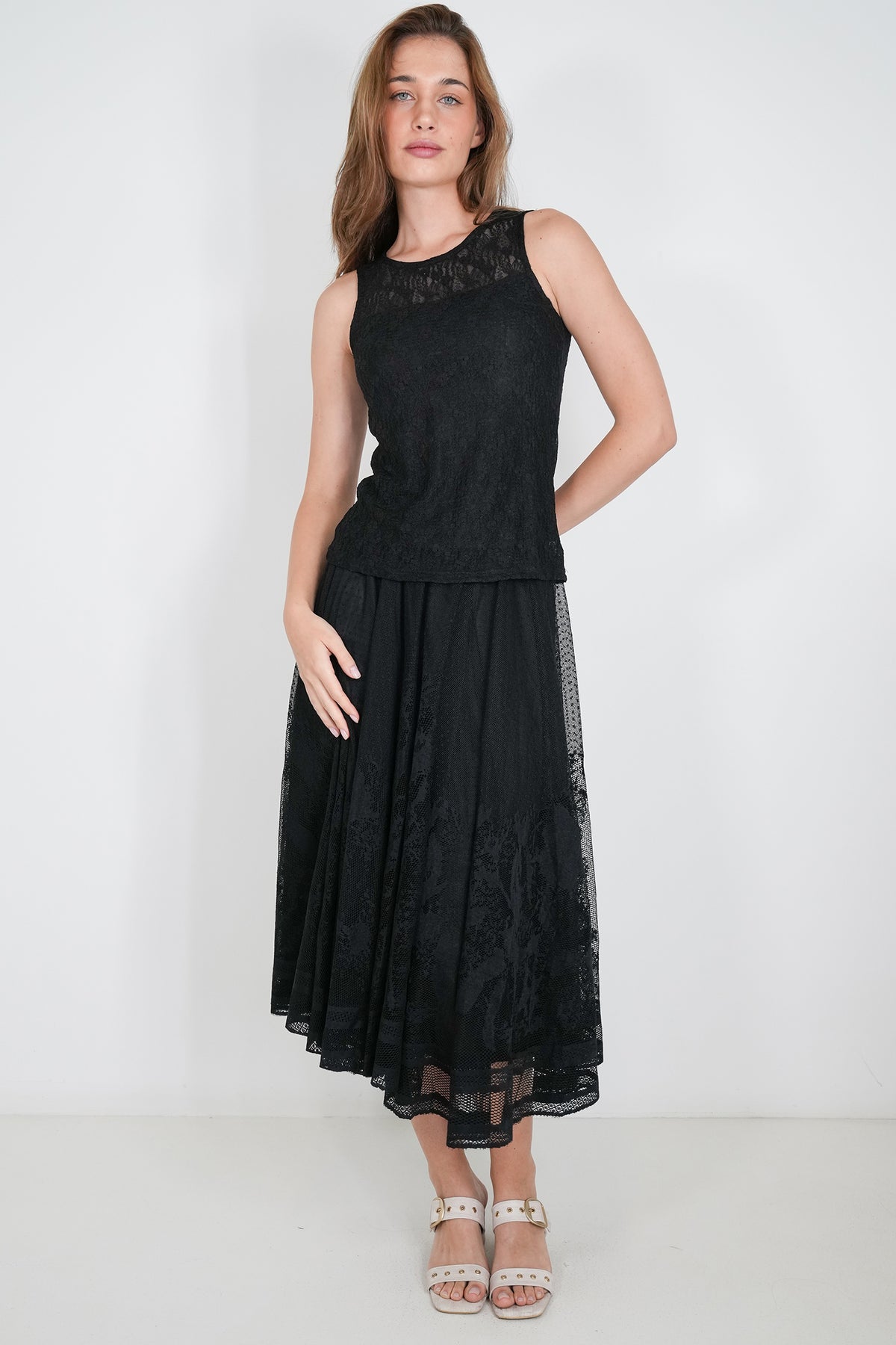 Black Lace Andrea Top