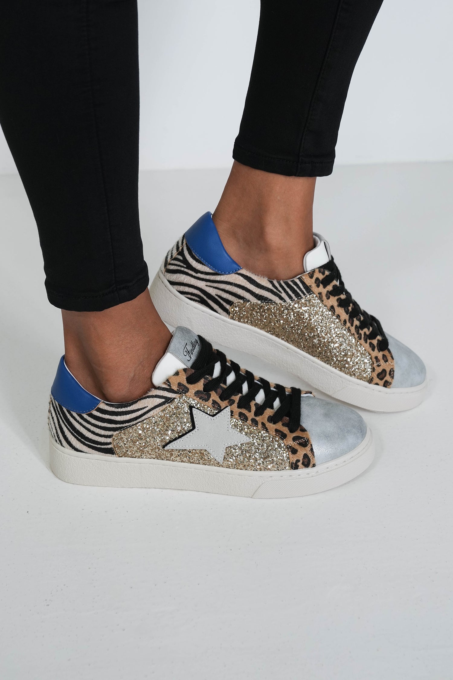 Cobalt Animal Sneaker