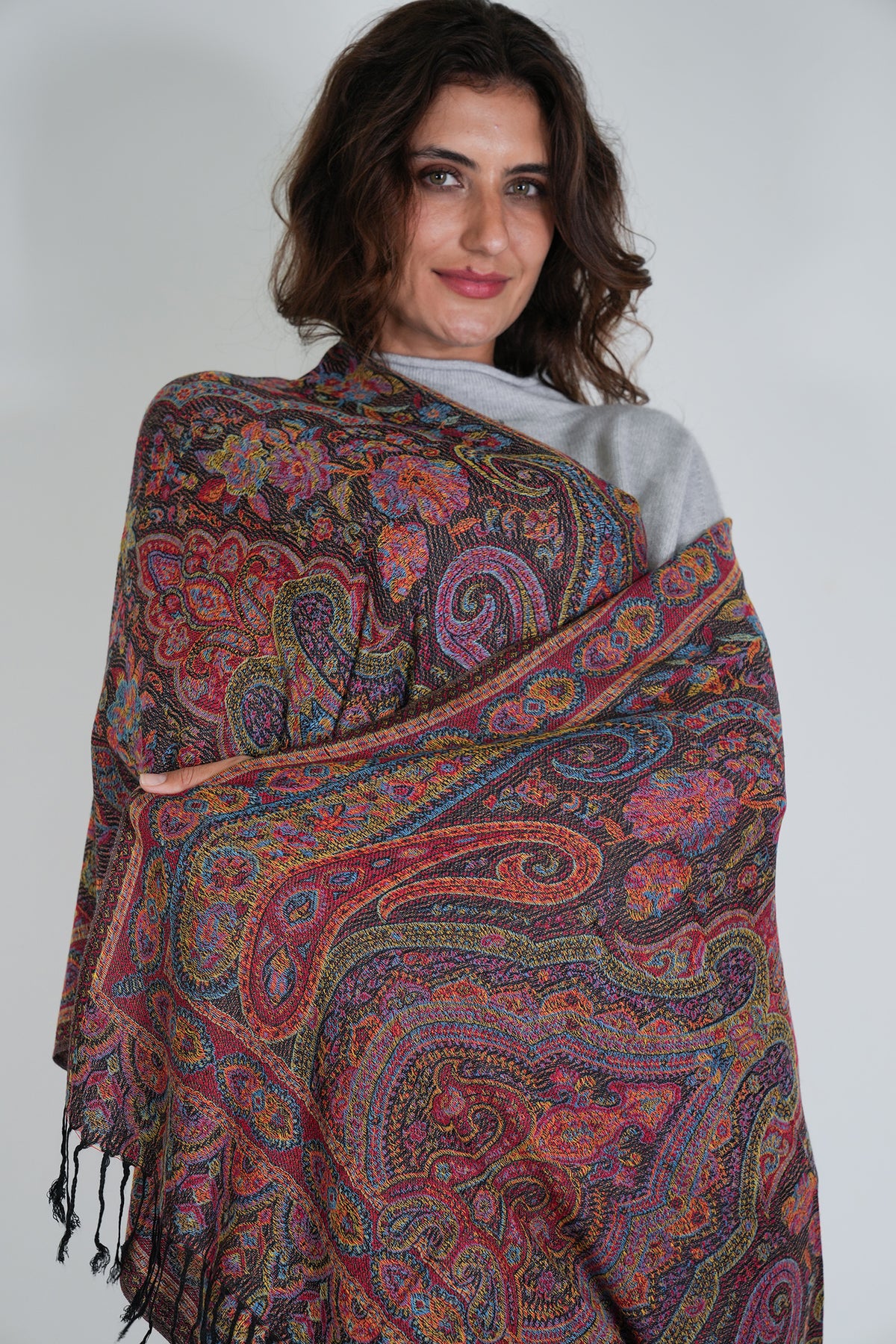 Teal Ruby Scarf