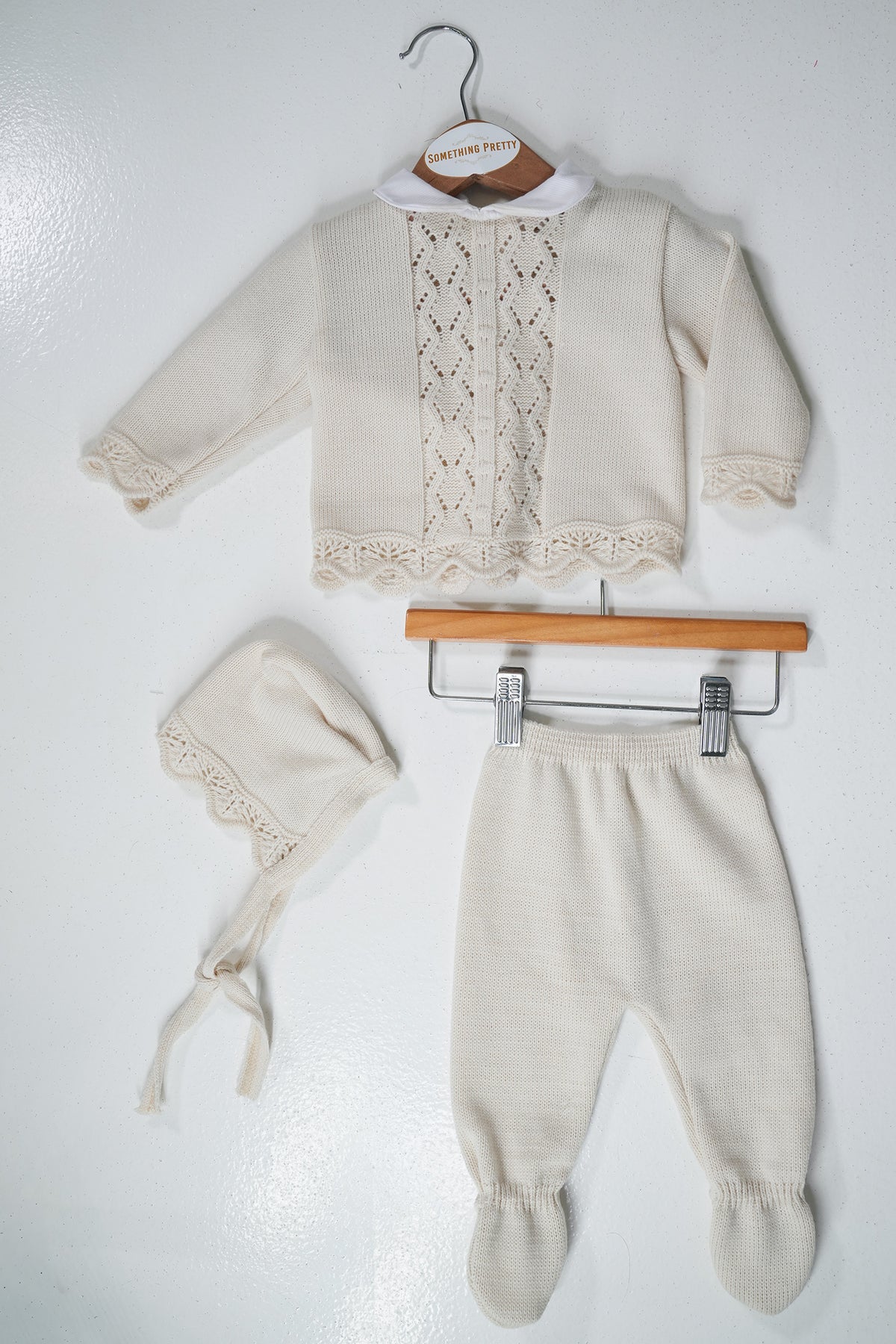 Neutral Newborn Knit Set