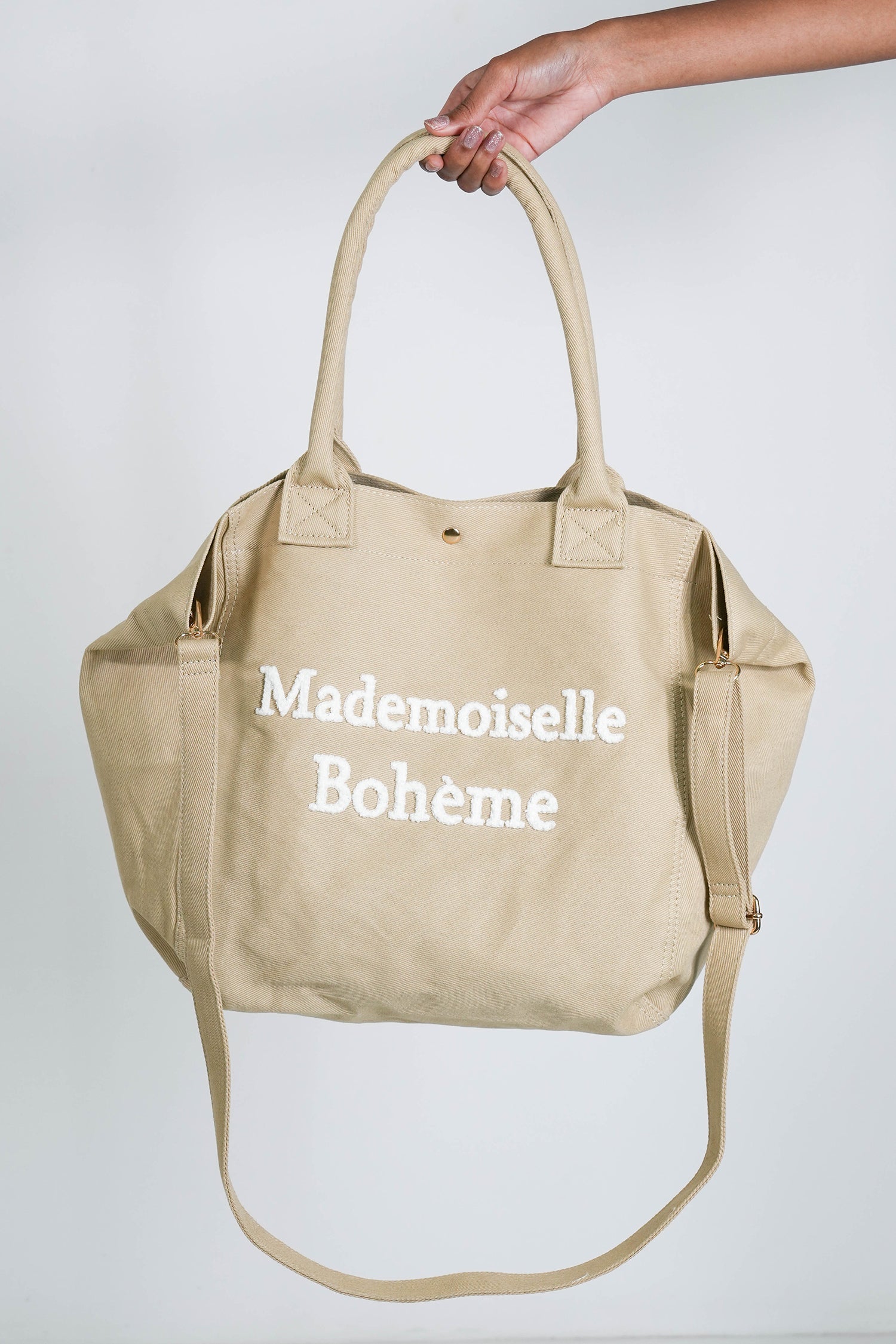 Beige Mademoiselle Tote