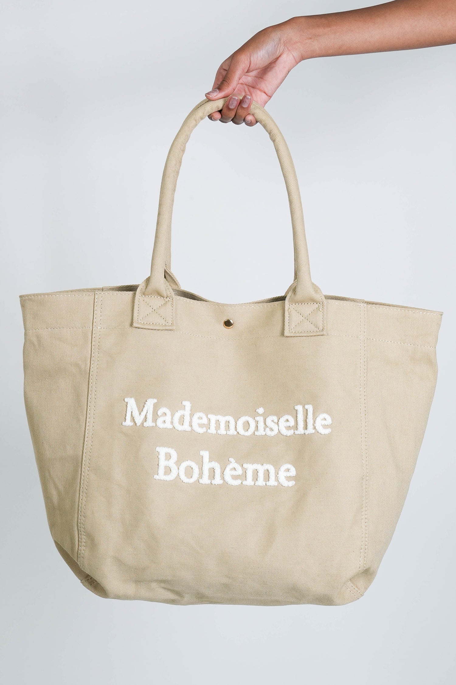 Beige Mademoiselle Tote