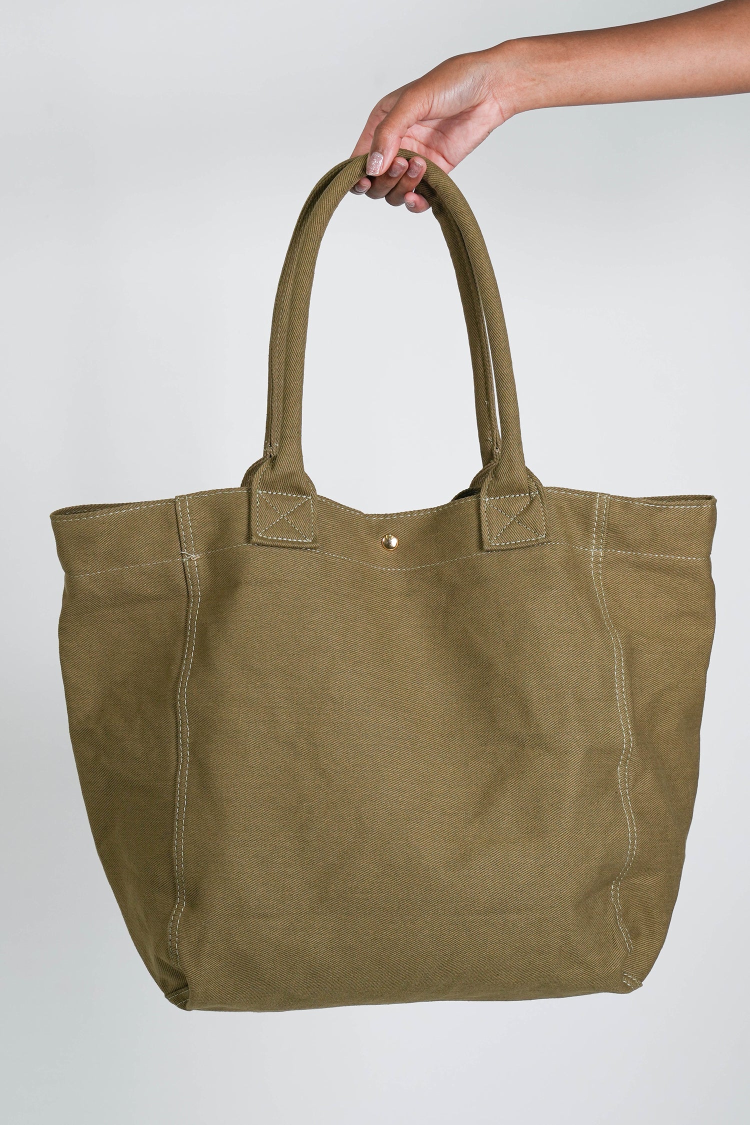 Khaki Mademoiselle Tote