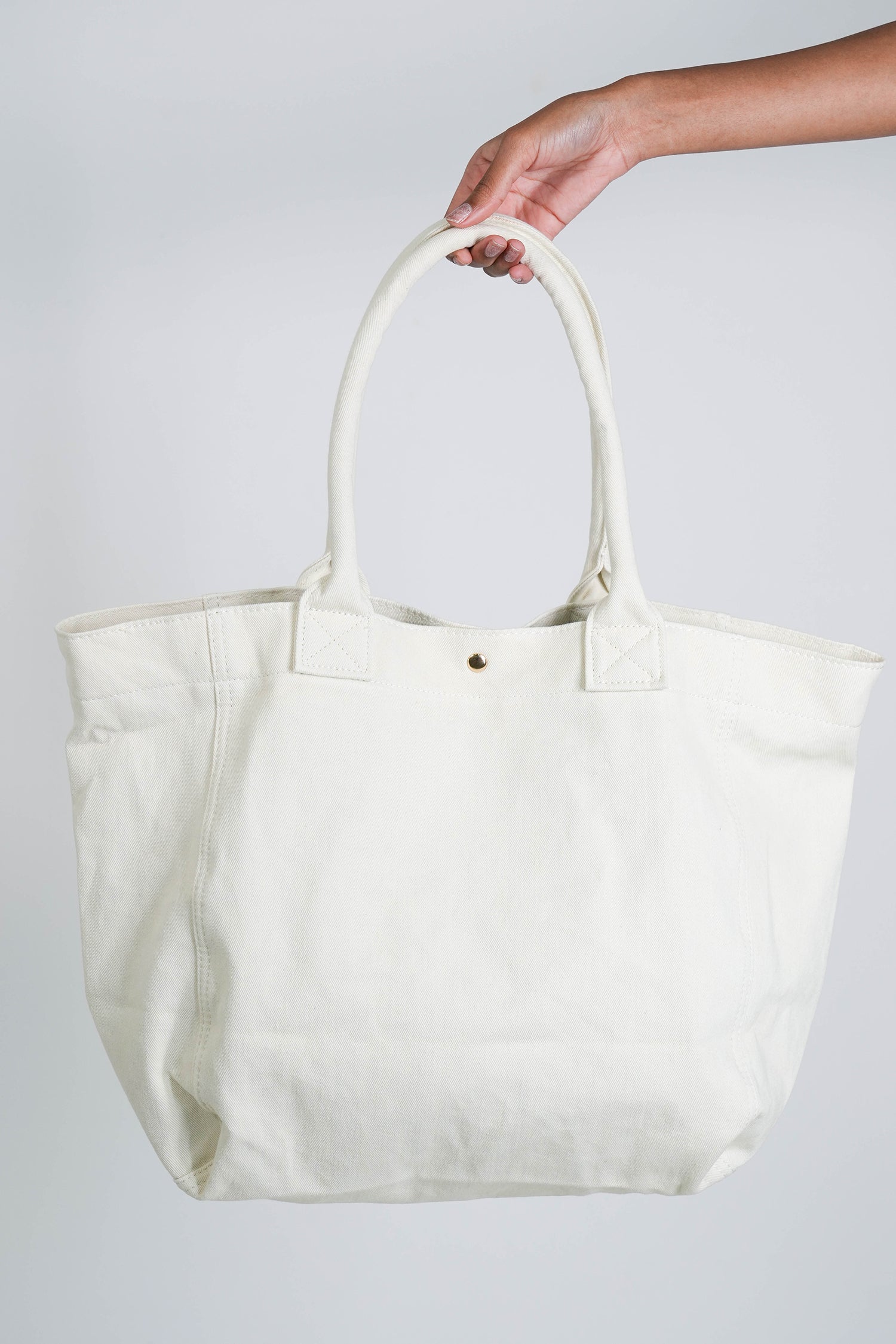 Cream Mademoiselle Tote