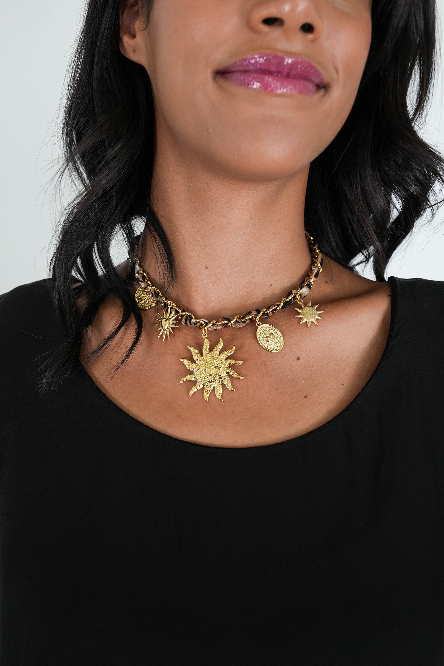 Leopard Star Necklace