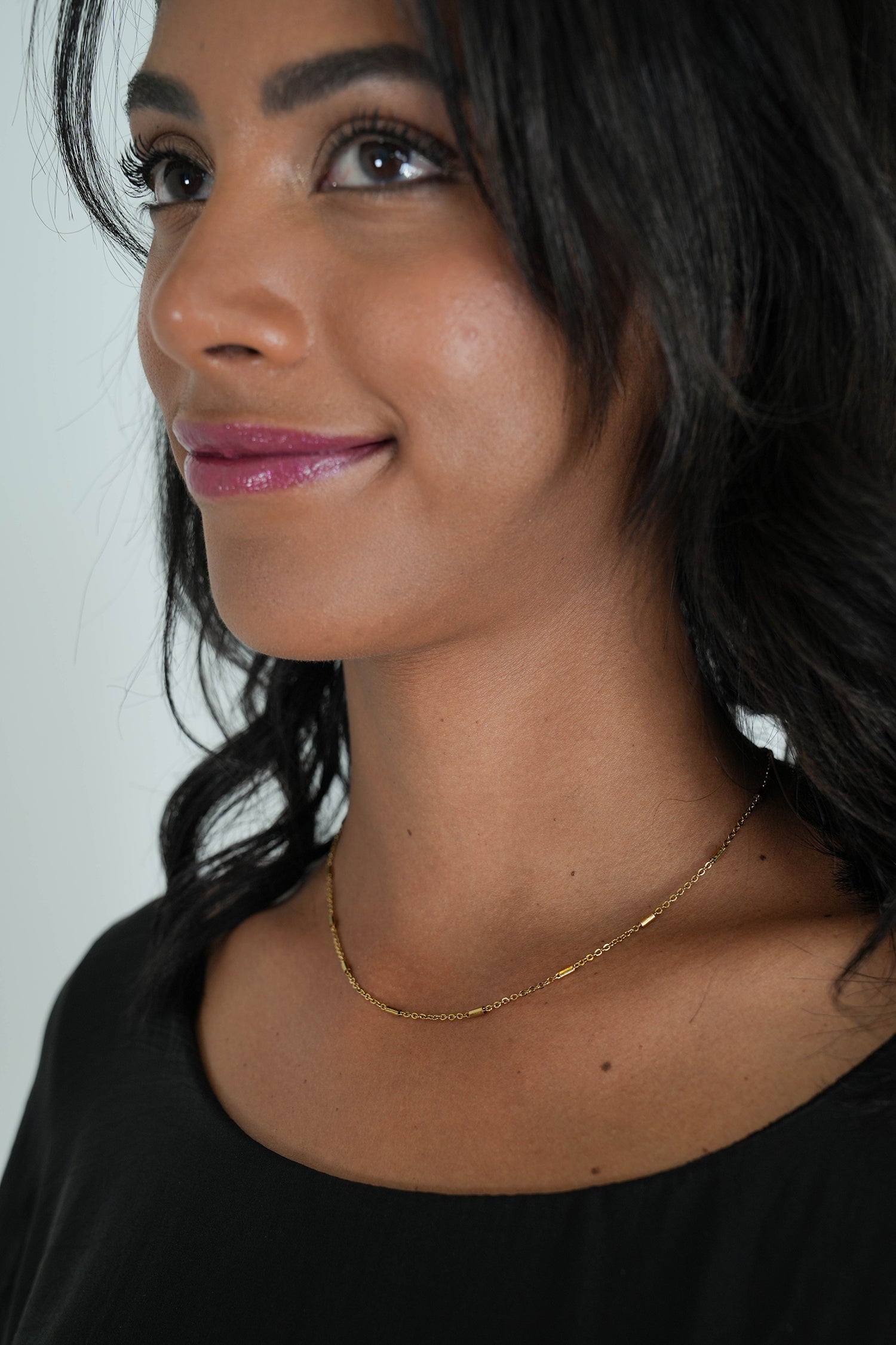 Gold Basic Sarah Necklace