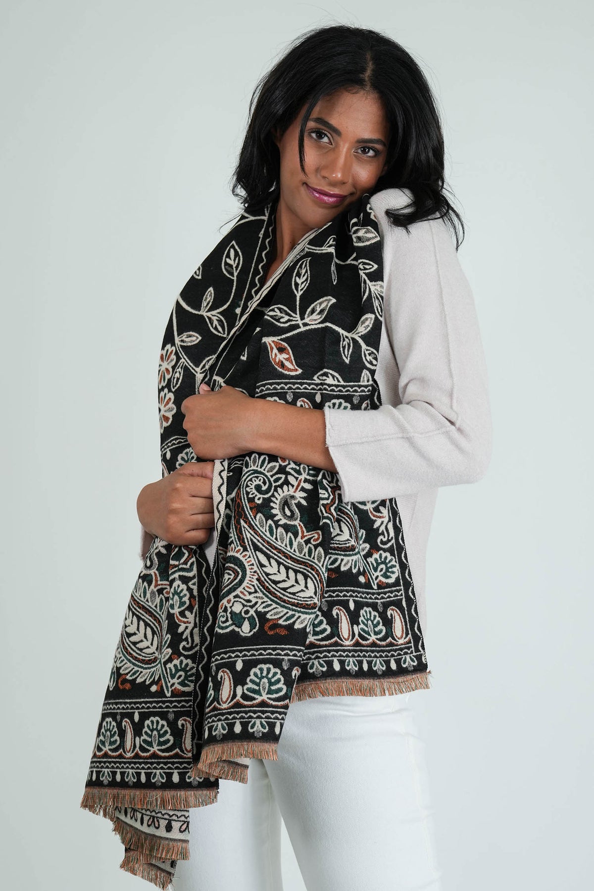 Black Savannah Scarf