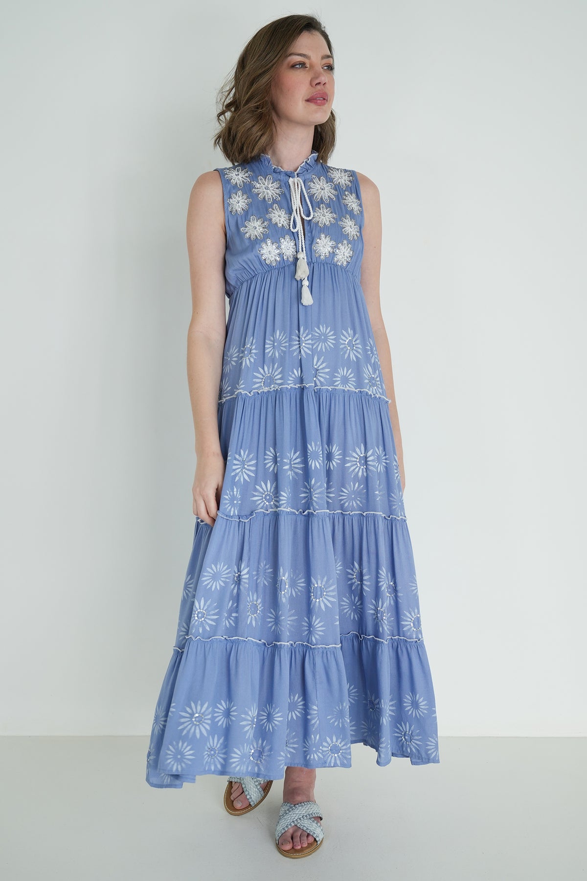 Blue Maryam Dress