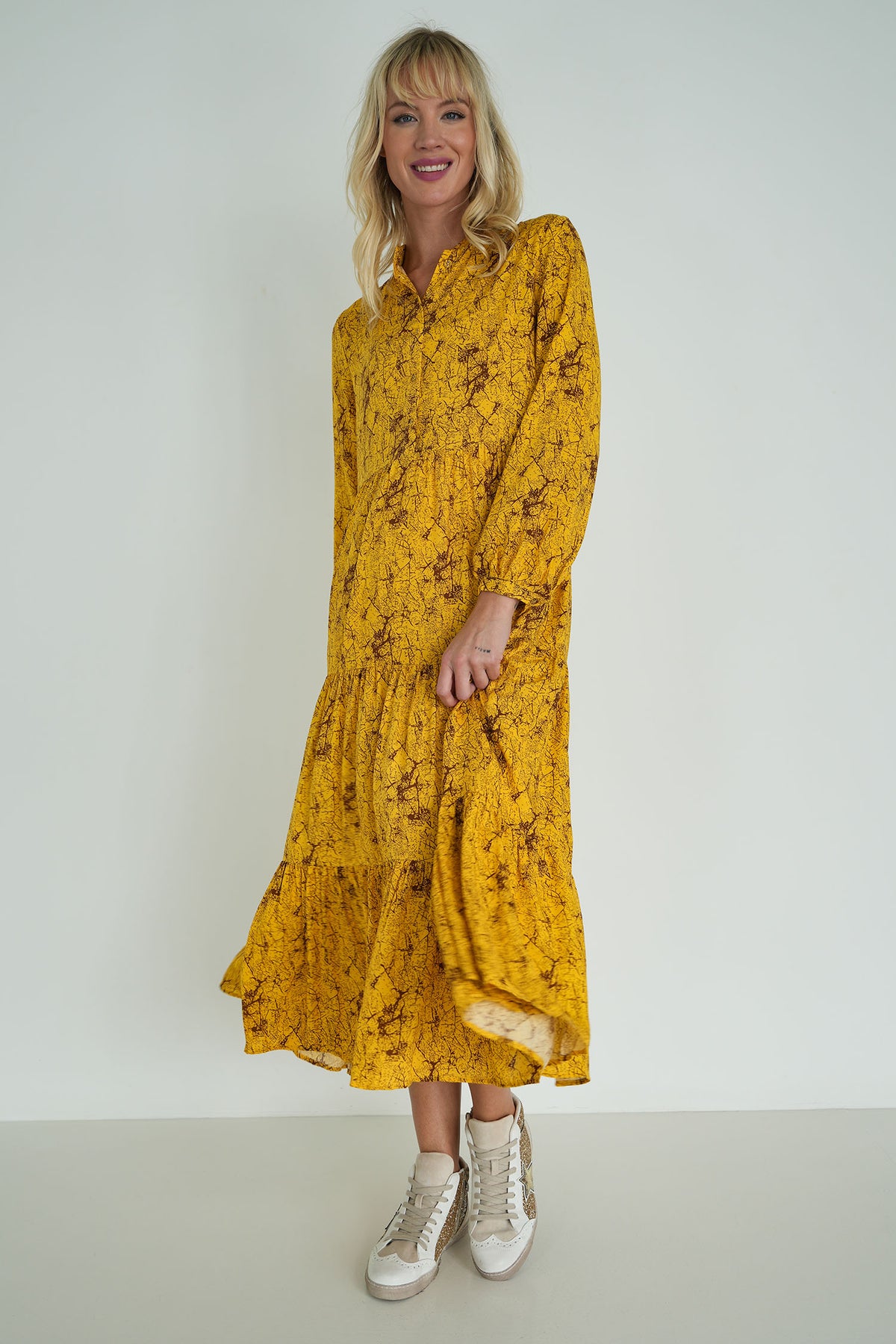 Yellow Savannah Maxi Dress